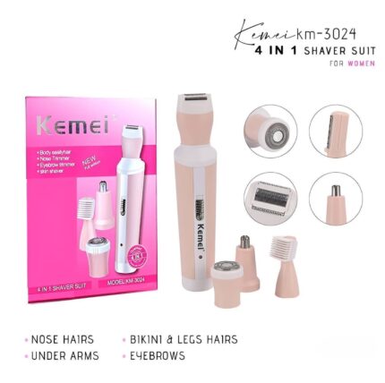 Kemei 4 in 1 Shaver Suit